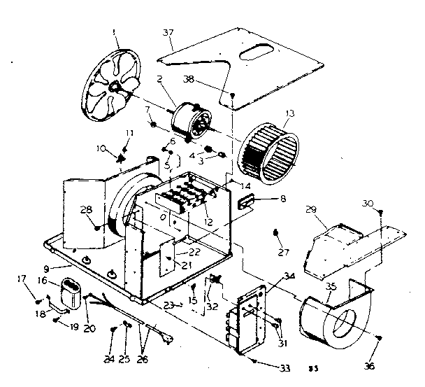 ELECTRICAL SYSTEM AND AIR HANDLING PARTS