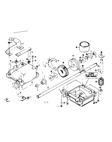 Gear case assembly