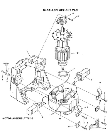 Motor assembly 73132