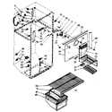 Kenmore 1068138600 liner parts diagram