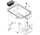 Kenmore 1068152342 cabinet parts diagram