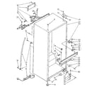 Kenmore 1068644321 cabinet parts diagram