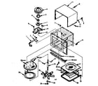 Kenmore 5648678610 cavity parts-b diagram