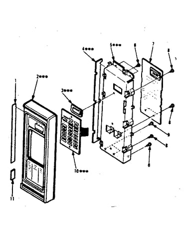 Control panel parts