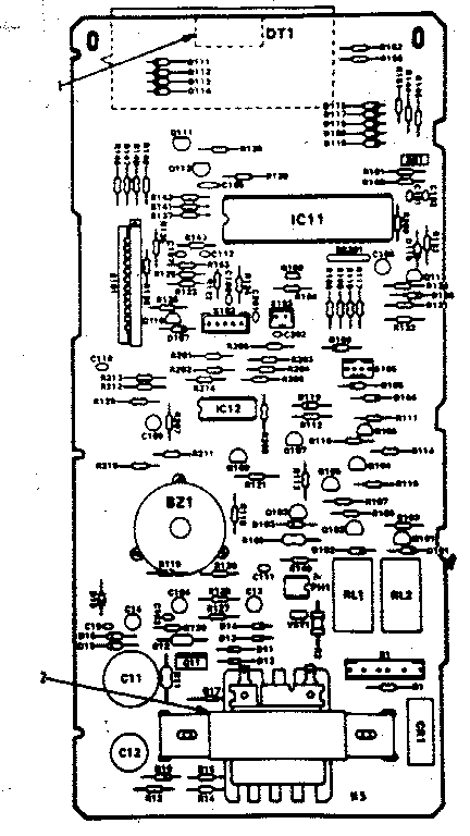 Power and control circuit board