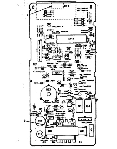 Power and control circuit board
