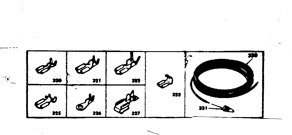 WIRING AND WIRING TERMINALS
