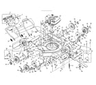 Craftsman 131978221 mower deck diagram