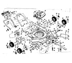 Craftsman 131978200 mower deck diagram