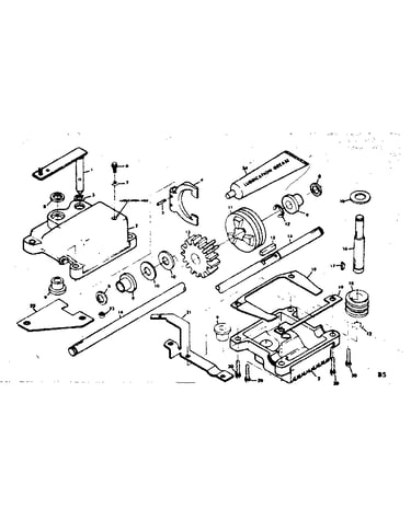 Gear case assembly