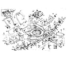 Craftsman 131978220 mower deck diagram