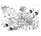 Craftsman 131978212 mower deck diagram