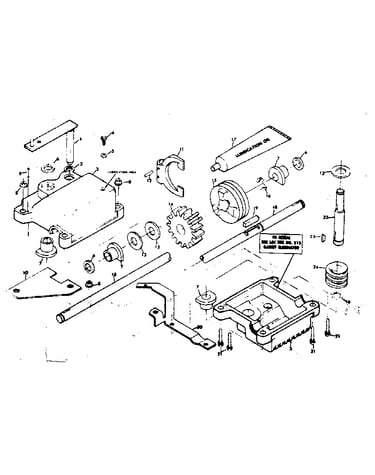 Gear case assembly