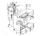 Kenmore 1068648391 cabinet parts diagram