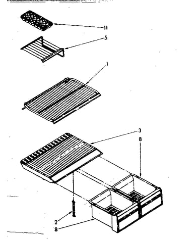 Shelf parts
