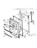 Refrigerator door parts