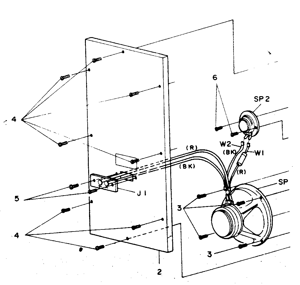 Back lid assembly