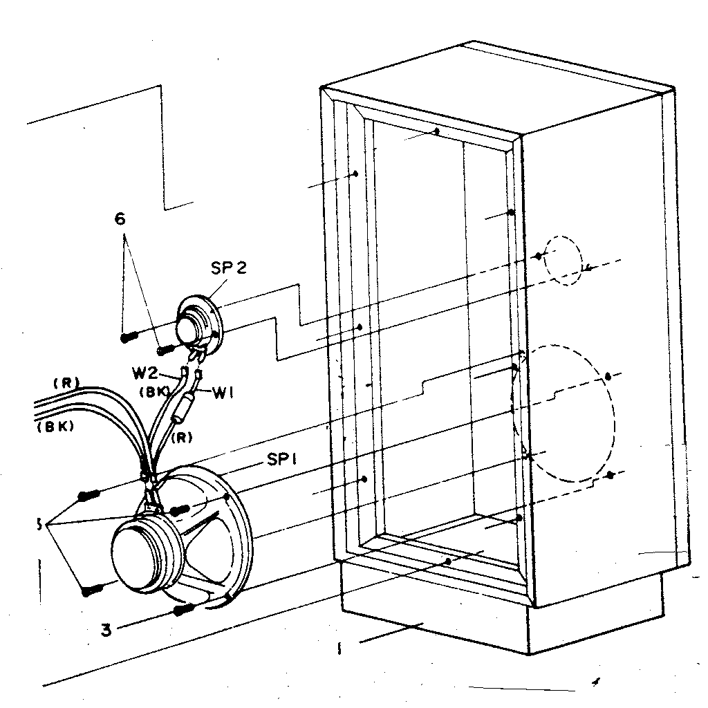 Speaker box assembly