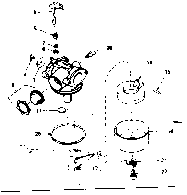 Carburetor no. 632000