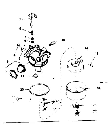 Carburetor no. 632000