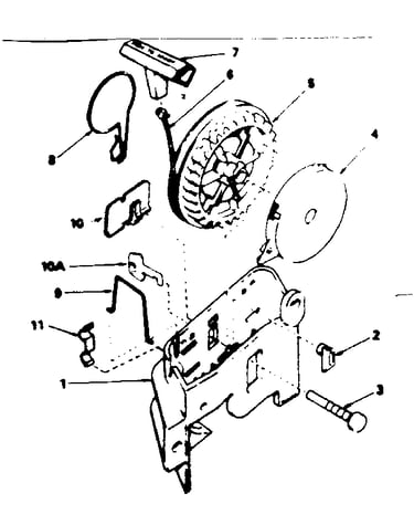 Rewind starter no. 580631