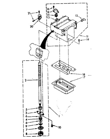 Power screw and ram parts