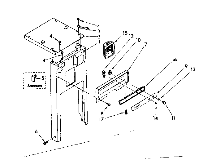 Panel and control parts