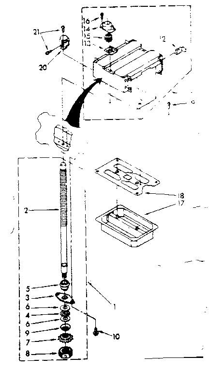 Powerscrew and ram parts