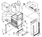 Kenmore 6651358550 container parts diagram