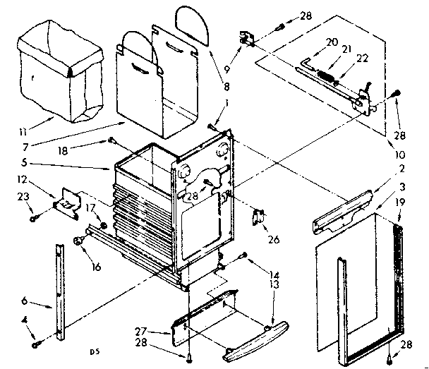 Container parts