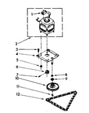 Motor and drive parts
