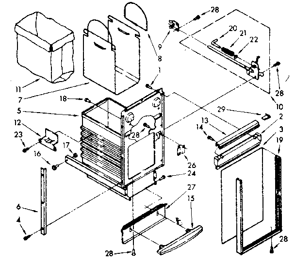 Container parts