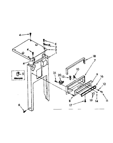 Panel and control parts
