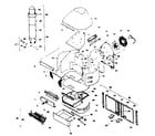 Kenmore 155841851 replacement parts diagram