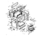 Kenmore 6284528511 body assembly diagram
