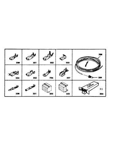 Wiring and wiring terminals