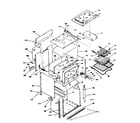 Kenmore 6284558250 body assembly diagram