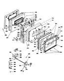 Door and latch mechanism