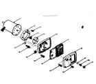 Craftsman 356041 motor and pump assembly diagram