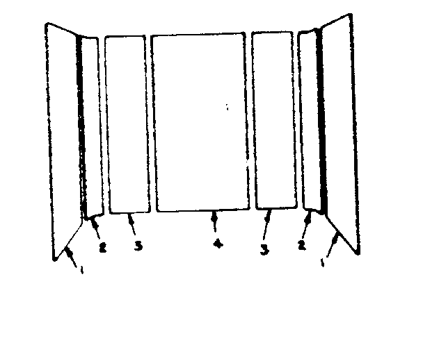 Sectionalized bathtub wall surround