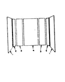 Sectionalized bathtub wall surround