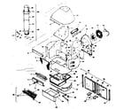 Kenmore 155841870 replacement parts diagram