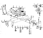 Craftsman 917252673 power & mechanical controls group diagram