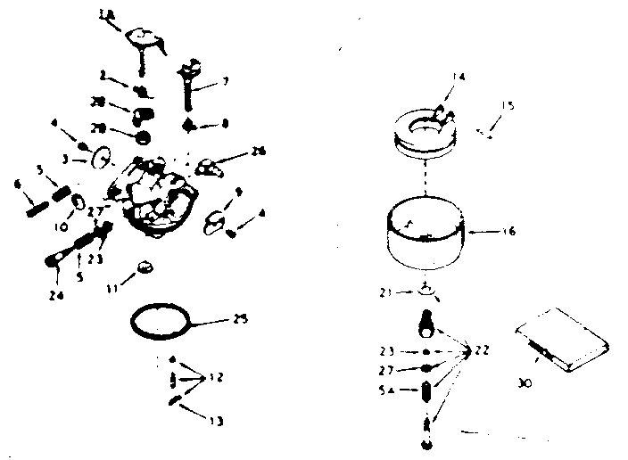 Carburetor no. 631982