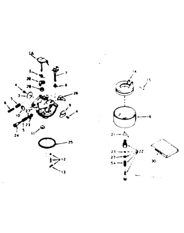 Carburetor no. 631982