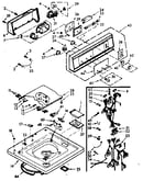 Top and console assembly