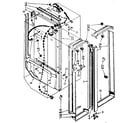Kenmore 1068556781 breaker and partition parts diagram