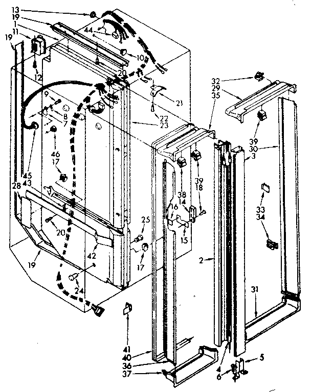 Breaker and partition parts