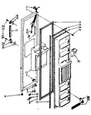 Freezer door parts