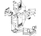 Kenmore 1068556711 air flow parts diagram